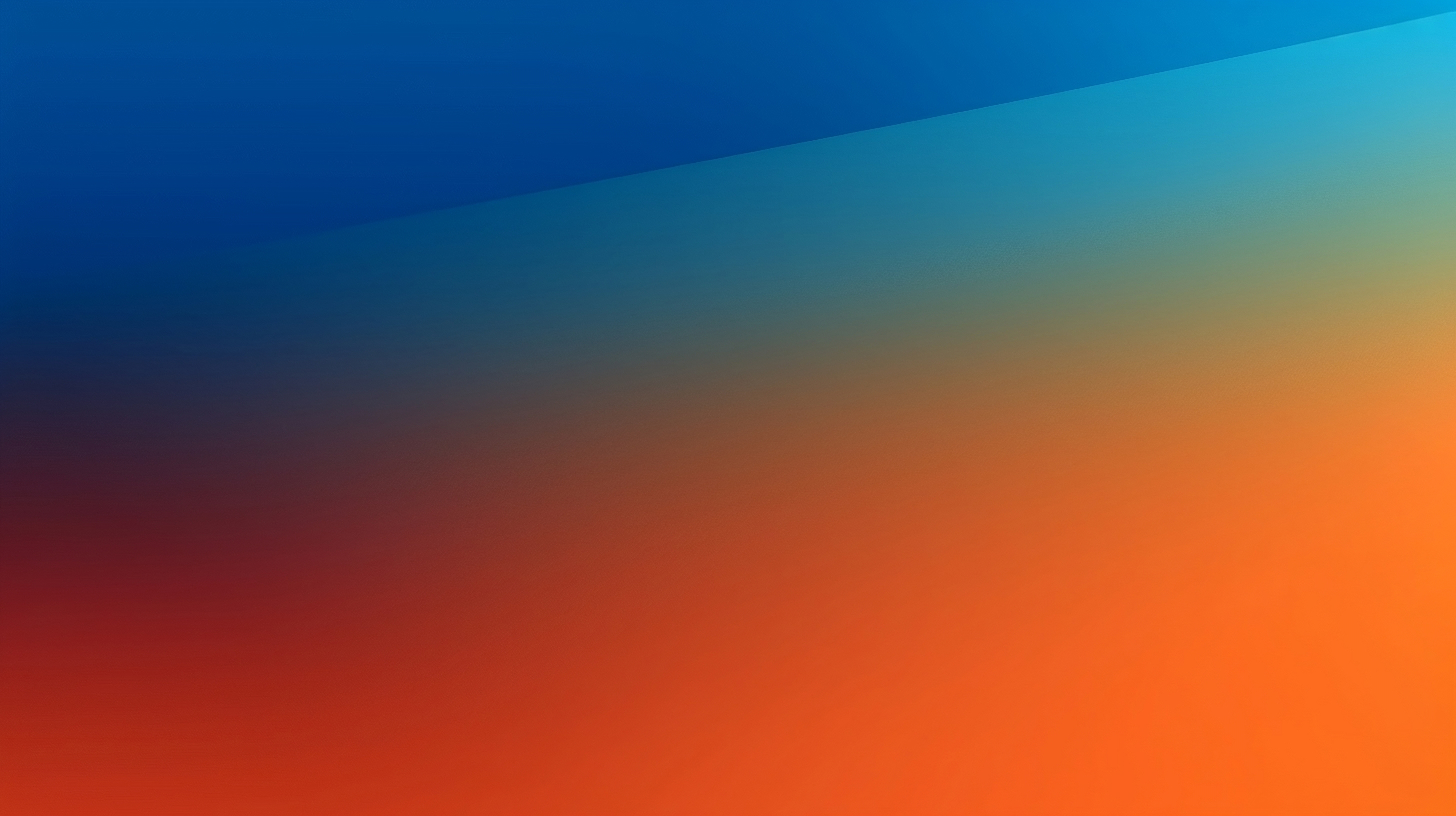 Orange and blue  gradient background