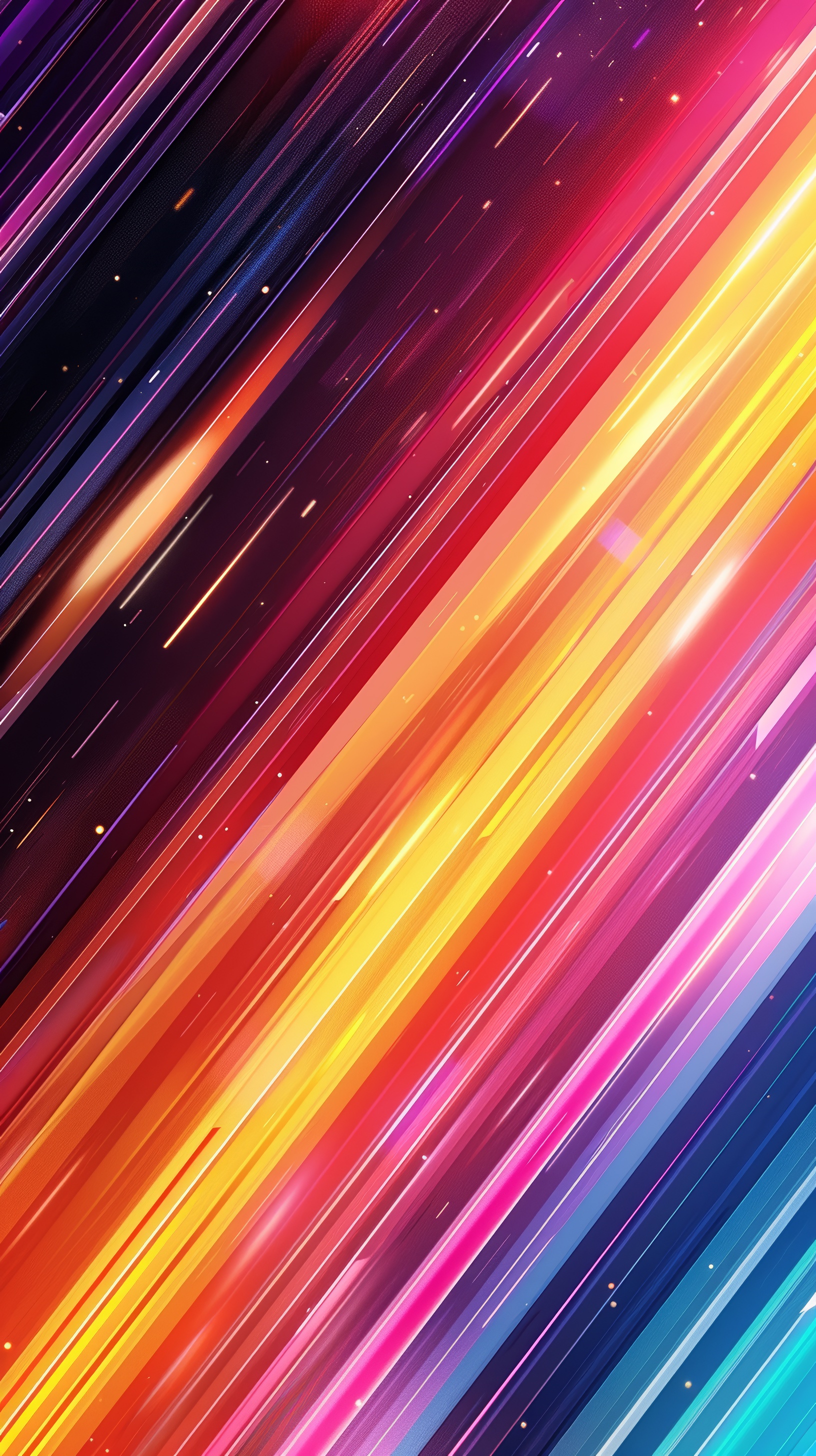 Abstract background with colorful stripes