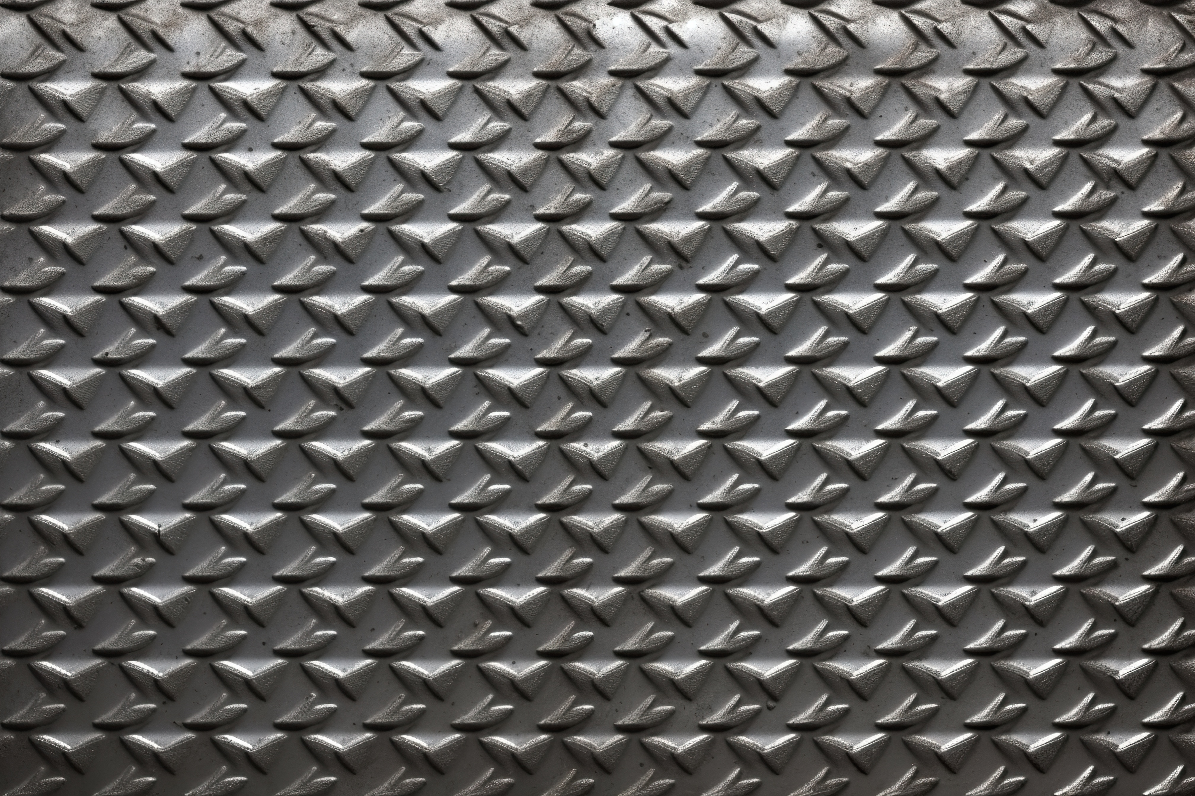 Diamond plate steel texture