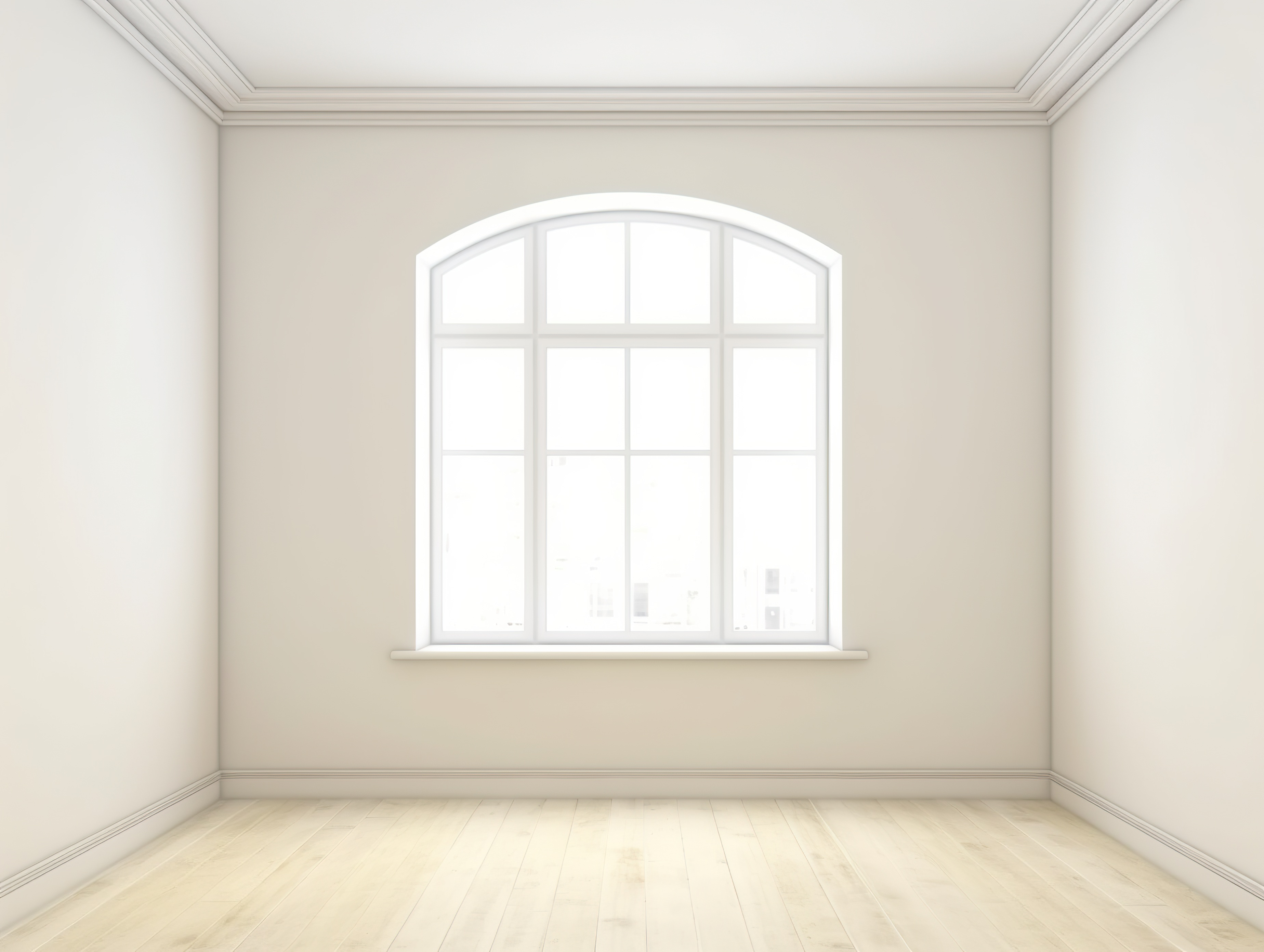 White room with window