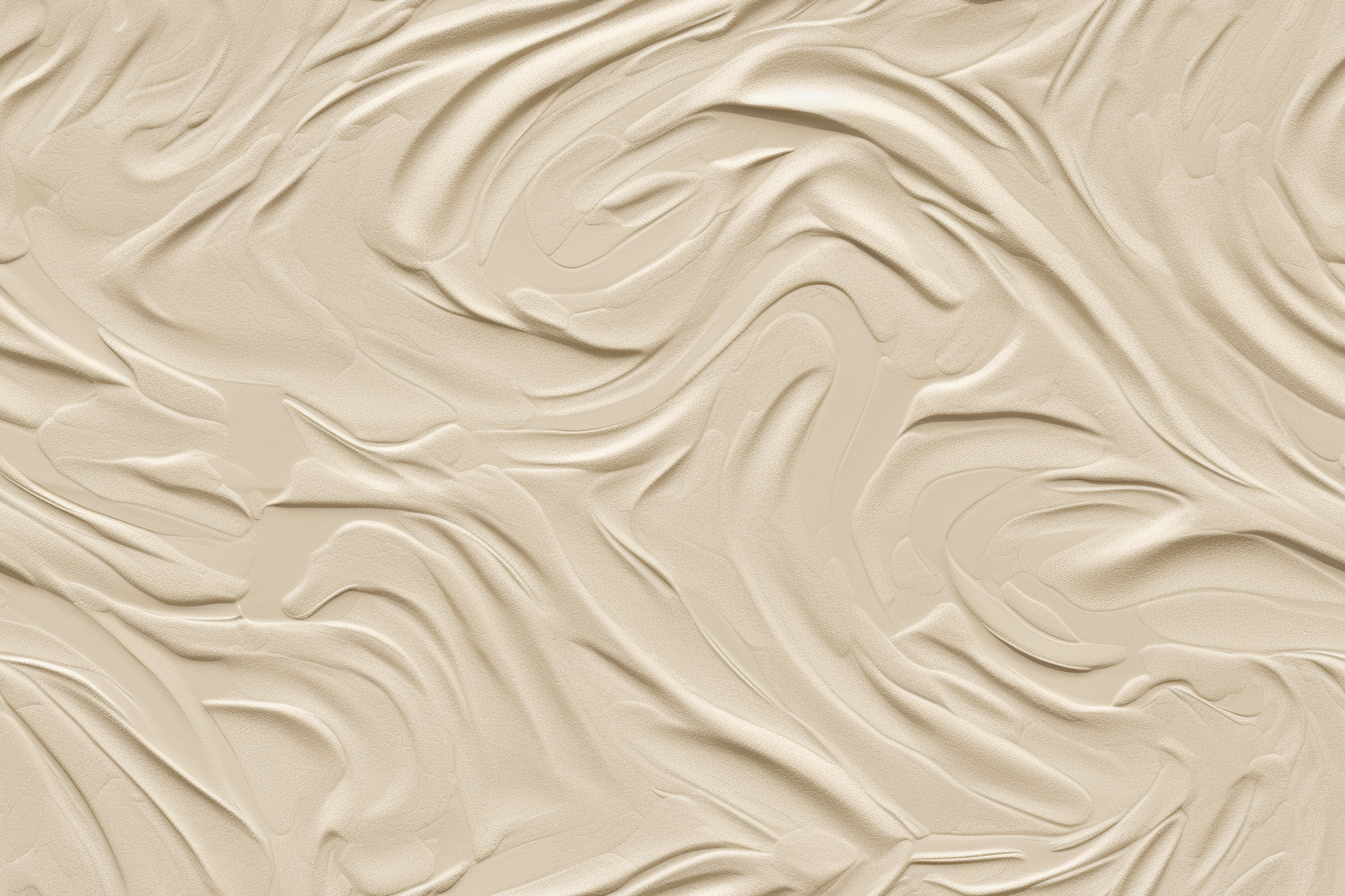 A wall with a rough surface is painted off white