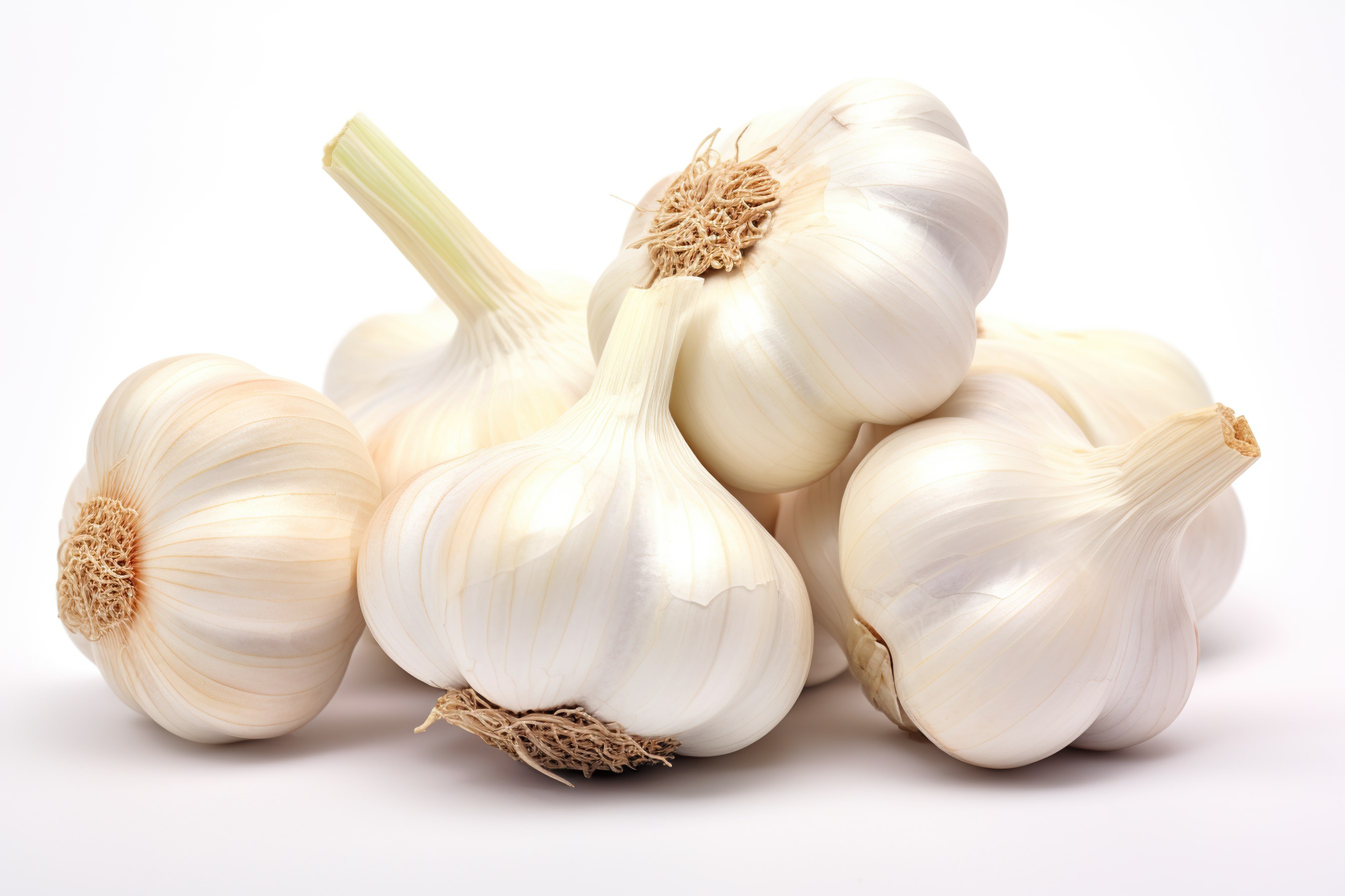 Garlic Isolated on white background